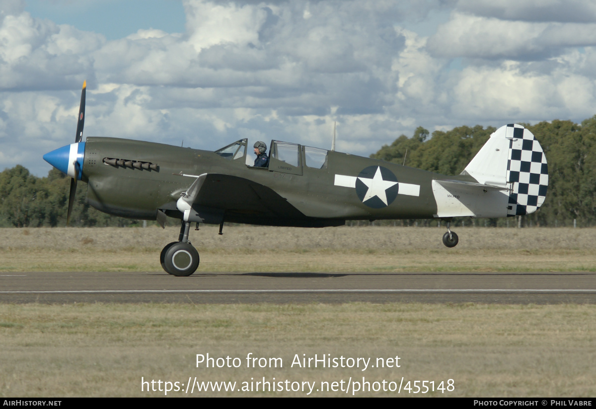 Aircraft Photo of VH-PFO / 42-104986 | Curtiss P-40N Kittyhawk Mk.IV | USA - Air Force | AirHistory.net #455148