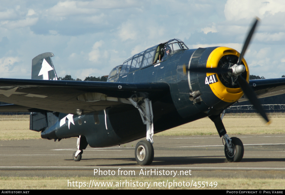 Aircraft Photo of VH-MML / 53857 | Grumman TBM-3E Avenger | USA - Navy | AirHistory.net #455149