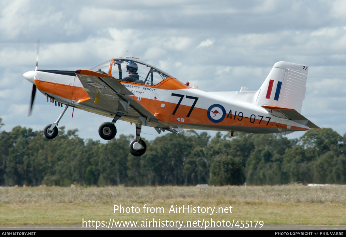 Aircraft Photo of VH-NZP / A19-077 | New Zealand CT-4A Airtrainer | Australia - Air Force | AirHistory.net #455179