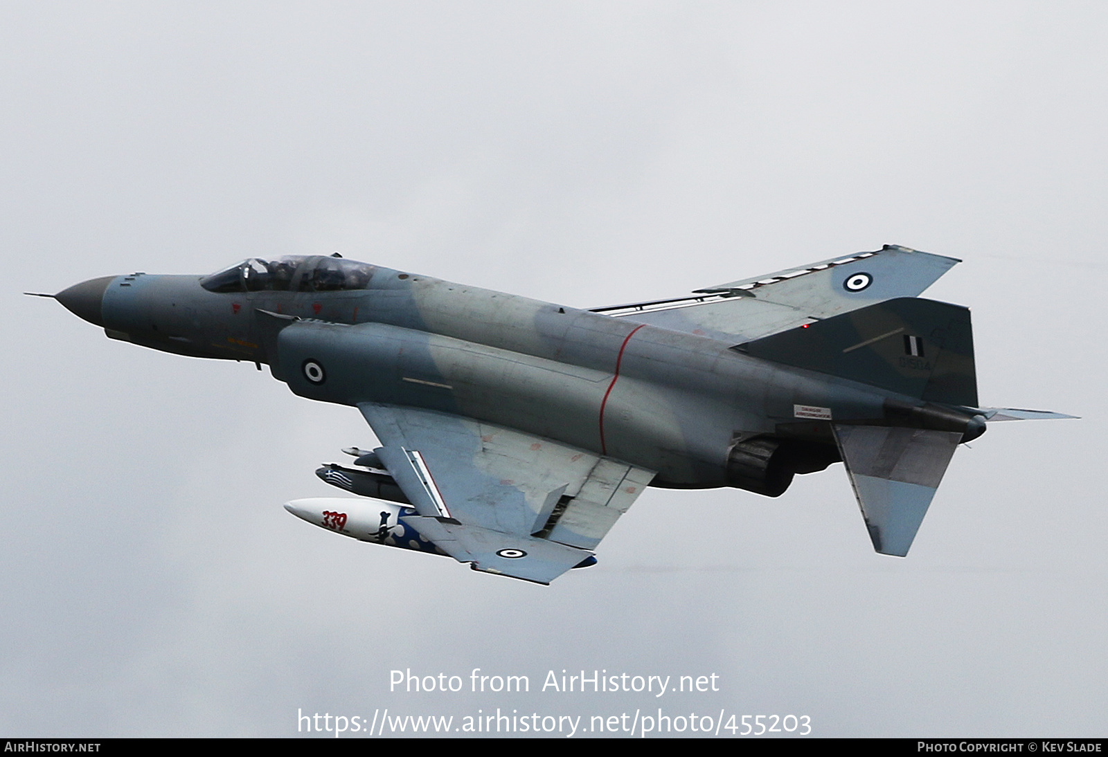 Aircraft Photo of 01504 | McDonnell Douglas F-4E Phantom II | Greece - Air Force | AirHistory.net #455203