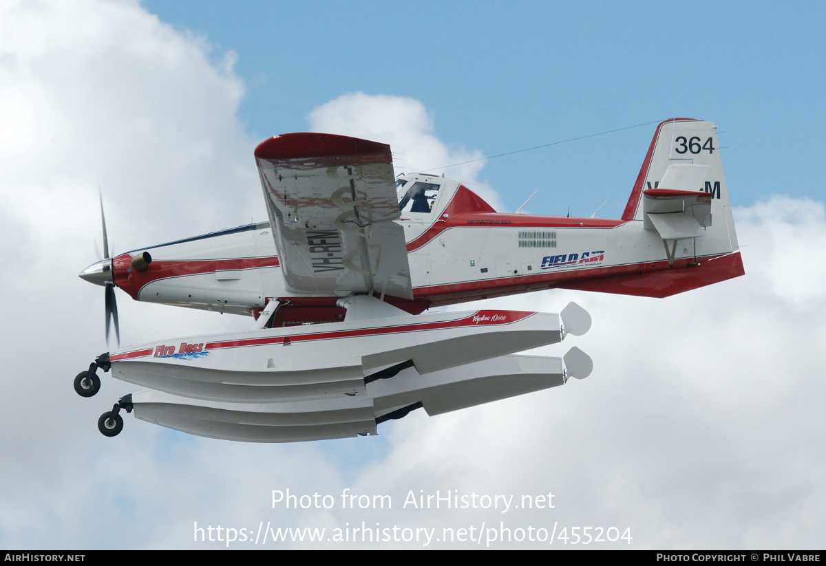 Aircraft Photo of VH-RFM | Air Tractor AT-802F Fire Boss (AT-802A) | Field Air | AirHistory.net #455204