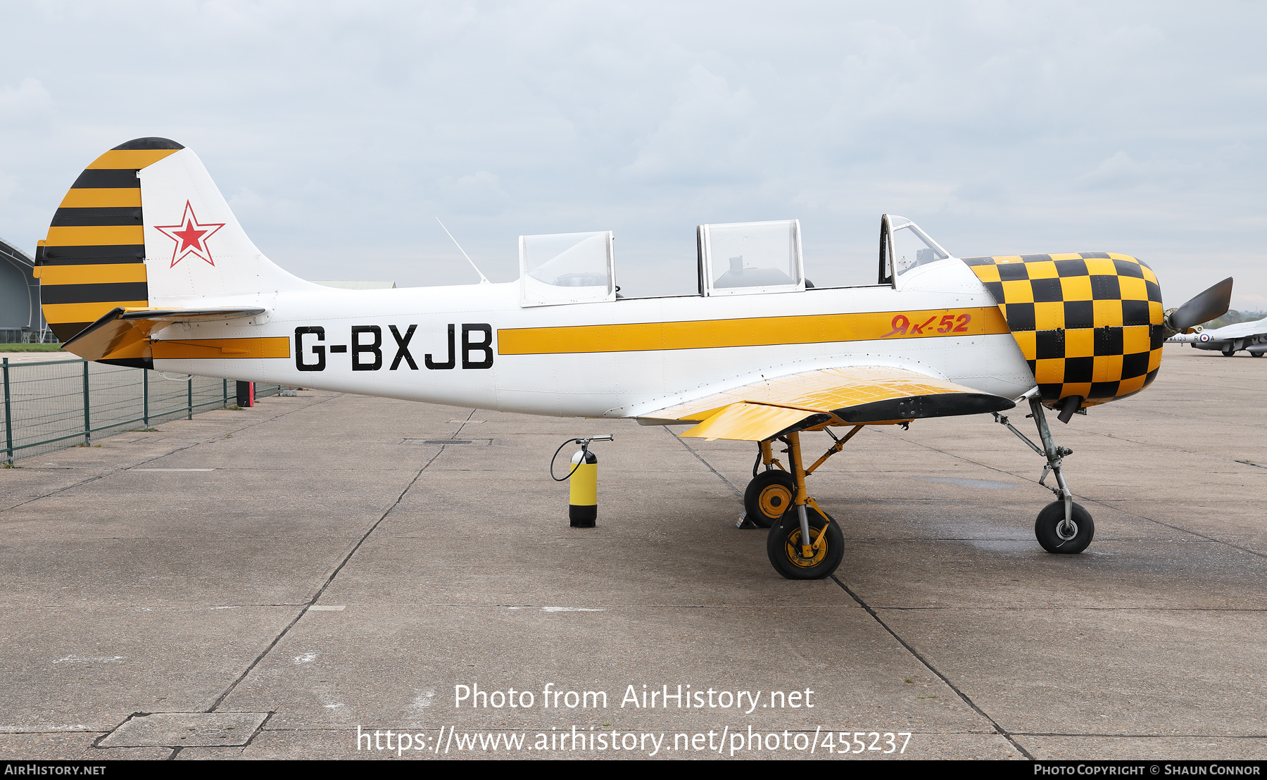 Aircraft Photo of G-BXJB | Yakovlev Yak-52 | AirHistory.net #455237