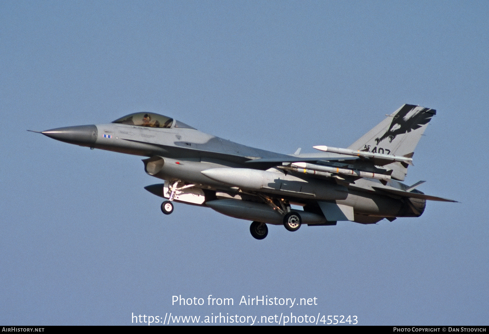 Aircraft Photo of 85-1407 / AF85-407 | Lockheed Martin F-16C Fighting Falcon | USA - Air Force | AirHistory.net #455243