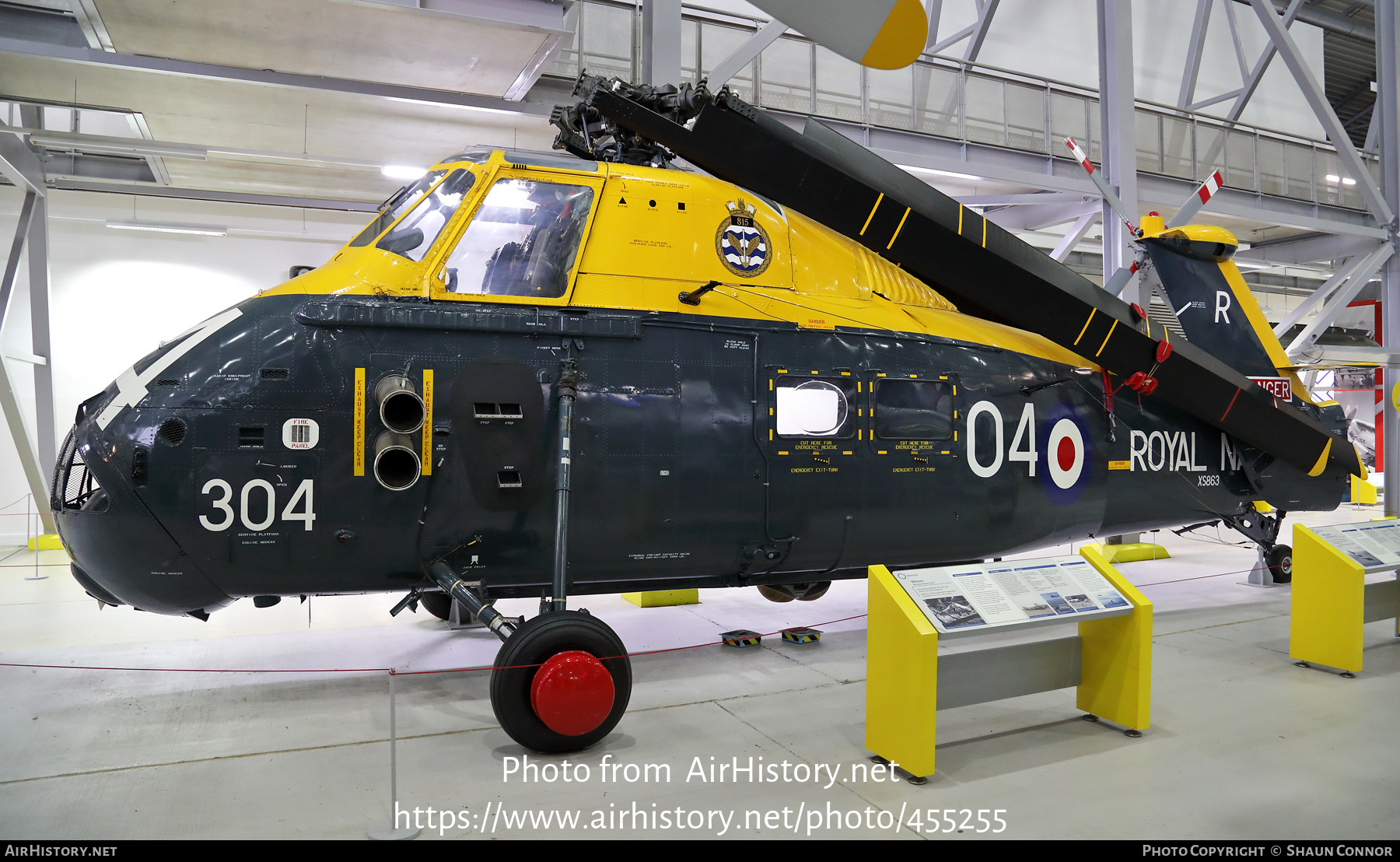 Aircraft Photo of XS863 | Westland WS-58 Wessex HAS.1 | UK - Navy | AirHistory.net #455255