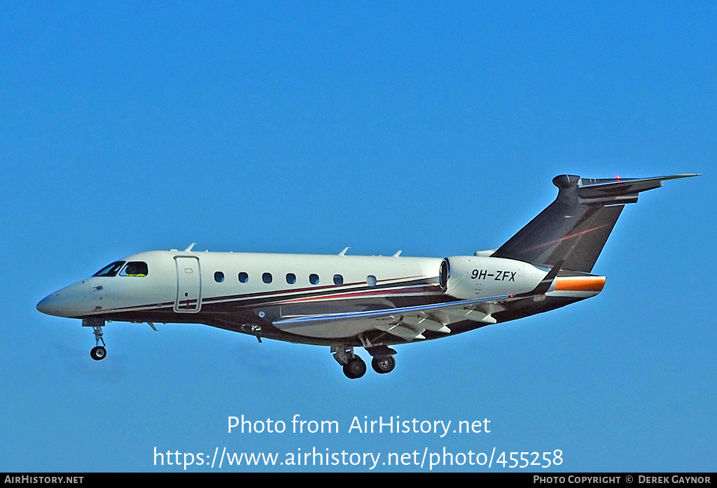 Aircraft Photo of 9H-ZFX | Embraer EMB-550 Legacy 500 | AirHistory.net #455258