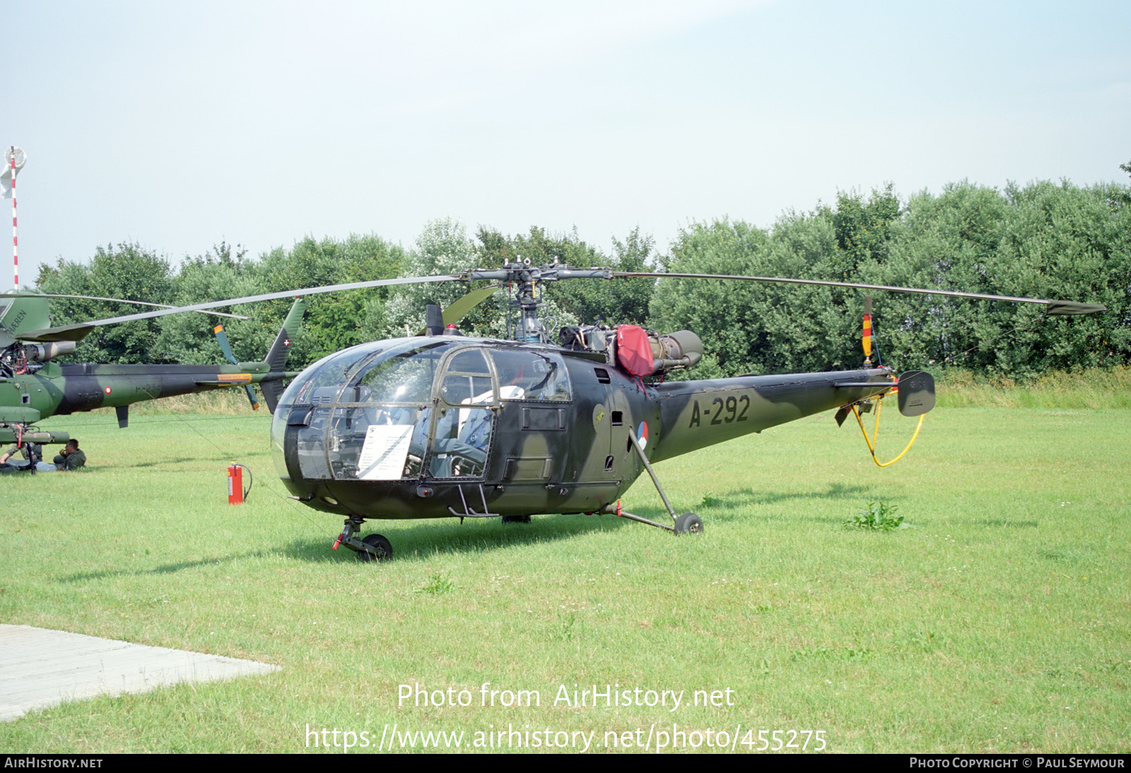 Aircraft Photo of A-292 | Sud SE-3160 Alouette III | Netherlands - Air Force | AirHistory.net #455275