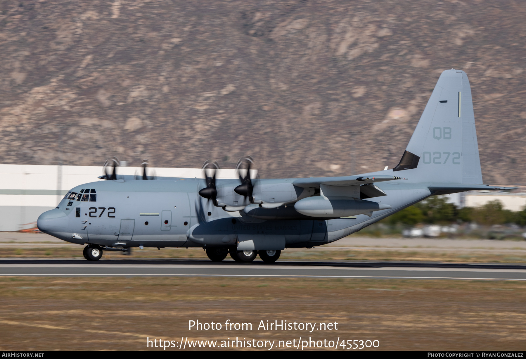 Aircraft Photo of 170272 / 0272 | Lockheed Martin KC-130J Hercules | USA - Marines | AirHistory.net #455300