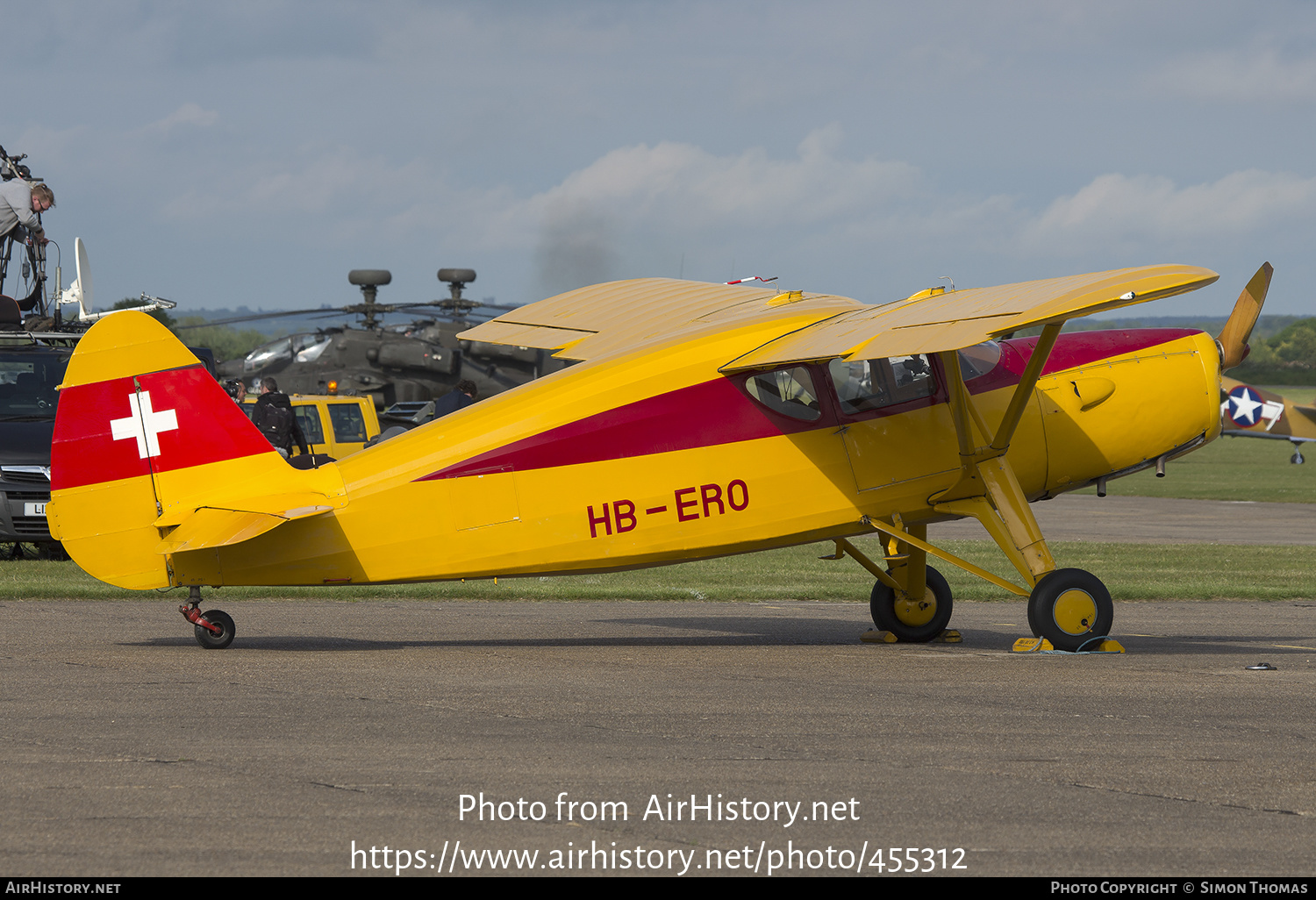 Aircraft Photo of HB-ERO | Fairchild UC-61K Argus Mk3 (24R-46A) | AirHistory.net #455312