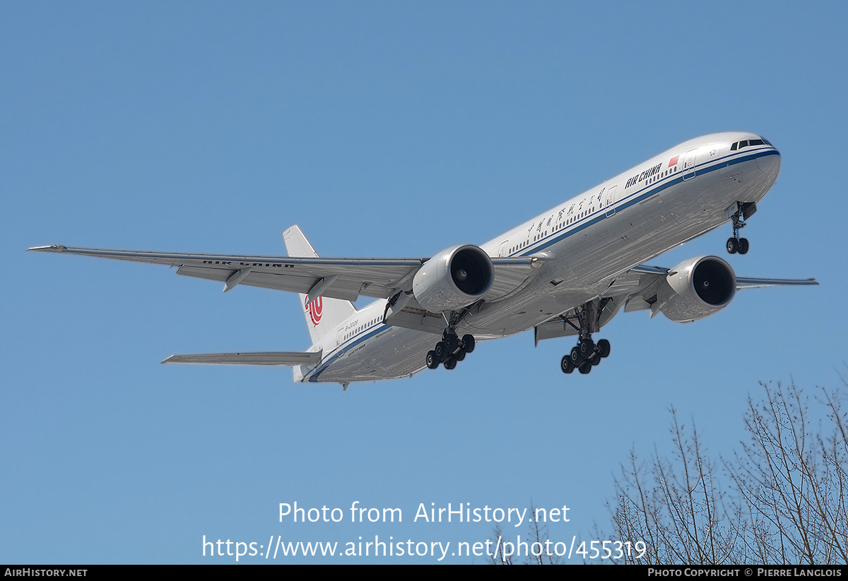 Aircraft Photo of B-2039 | Boeing 777-39L/ER | Air China | AirHistory.net #455319