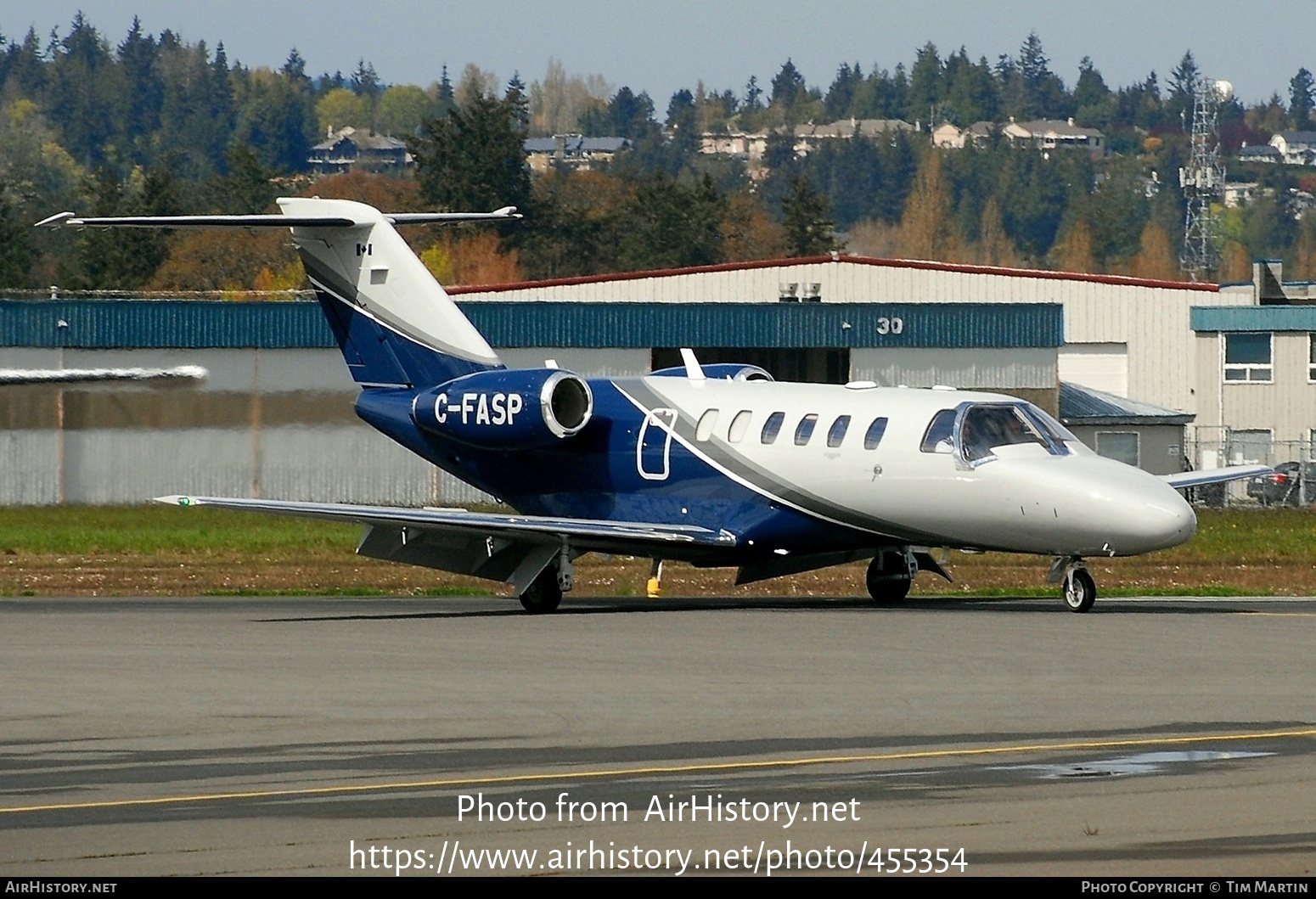 Aircraft Photo of C-FASP | Cessna 525A CitationJet CJ2+ | AirHistory.net #455354