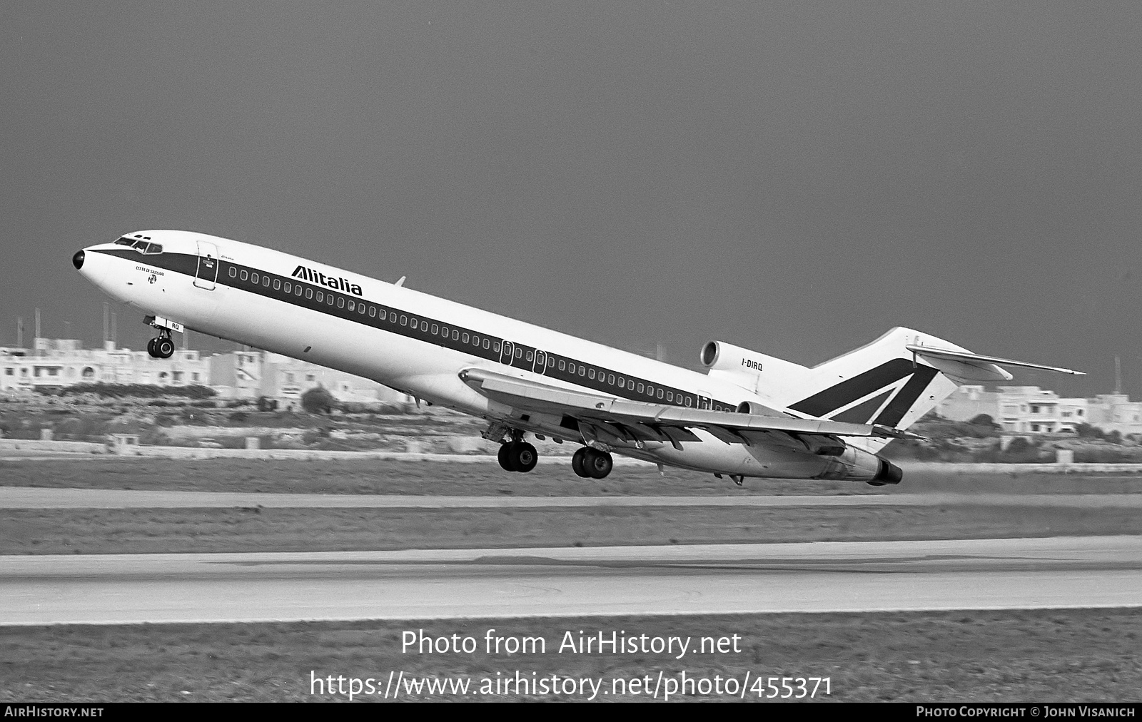 Aircraft Photo of I-DIRQ | Boeing 727-243/Adv | Alitalia | AirHistory.net #455371