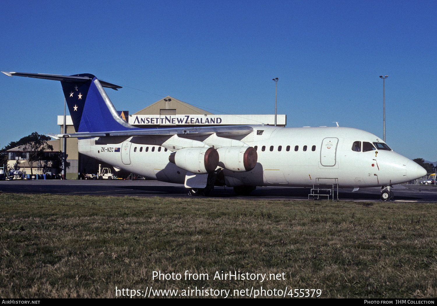 Aircraft Photo of ZK-NZC | British Aerospace BAe-146-200QC | Ansett New Zealand | AirHistory.net #455379