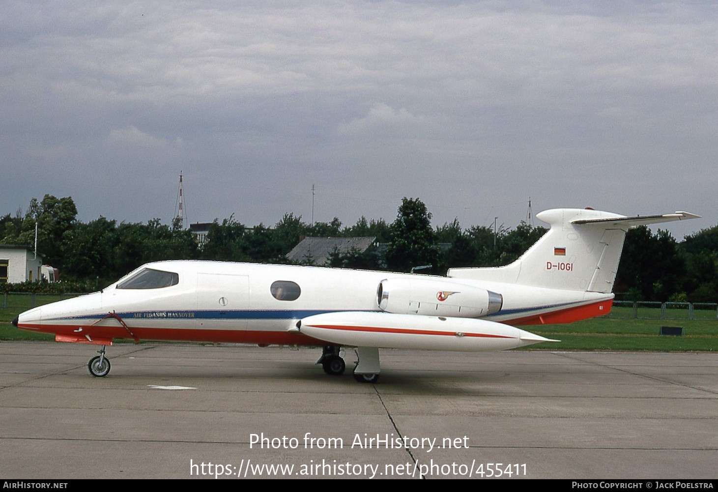 Aircraft Photo of D-IOGI | Gates Learjet 24B | Air Pegasus Hannover | AirHistory.net #455411