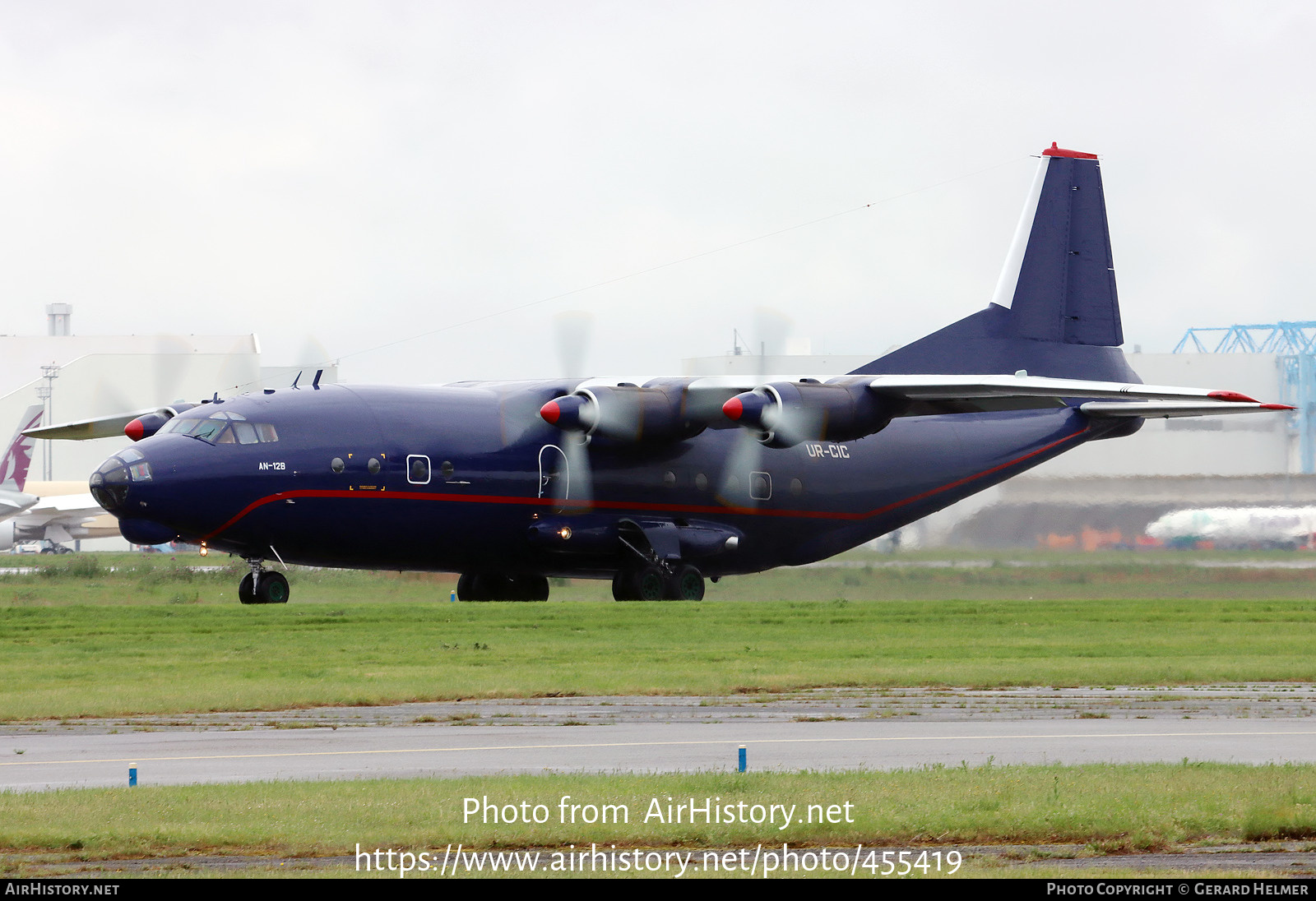 Aircraft Photo of UR-CIC | Antonov An-12BK | AirHistory.net #455419