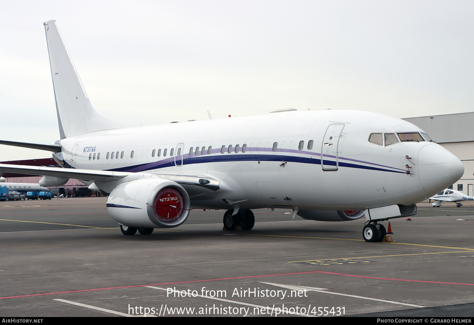 Aircraft Photo of N737AG | Boeing 737-7BF BBJ | AirHistory.net #455431