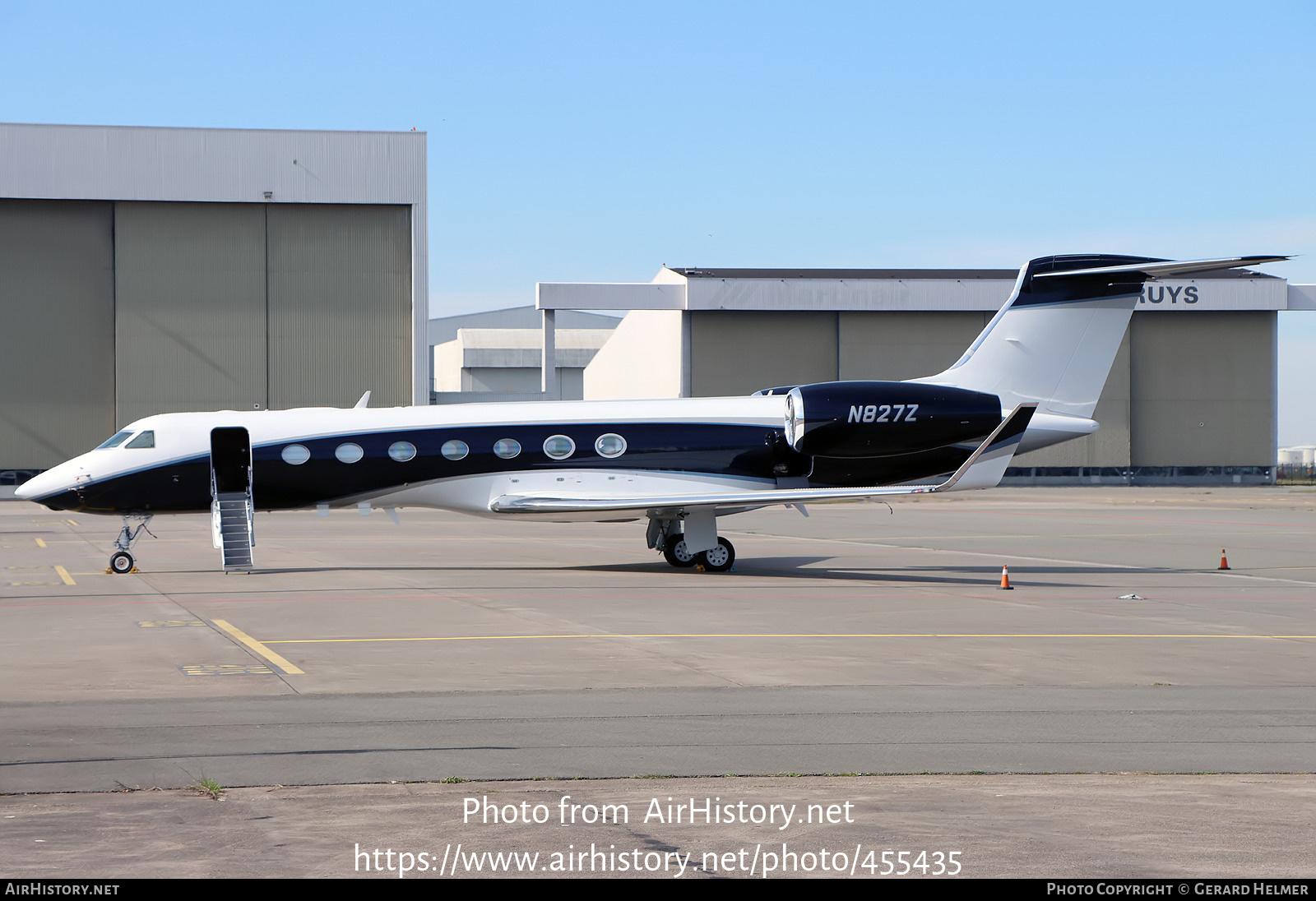 Aircraft Photo of N827Z | Gulfstream Aerospace G-V-SP Gulfstream G550 | AirHistory.net #455435