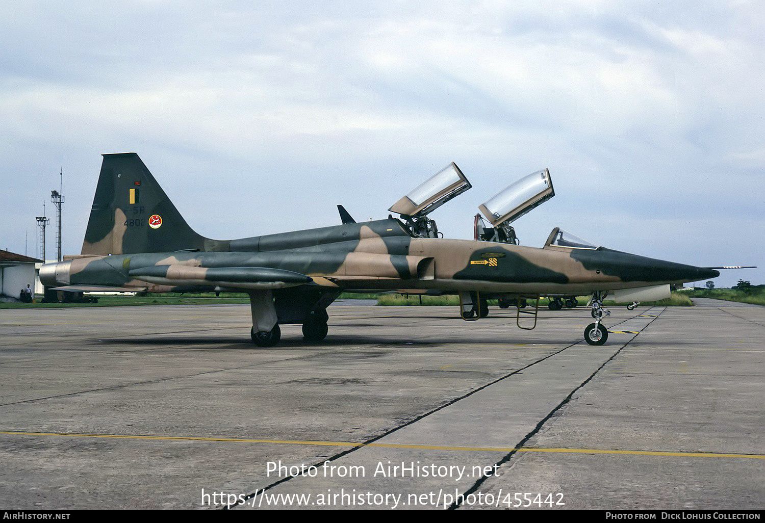 Aircraft Photo of 4802 | Northrop F-5B Freedom Fighter | Brazil - Air Force | AirHistory.net #455442