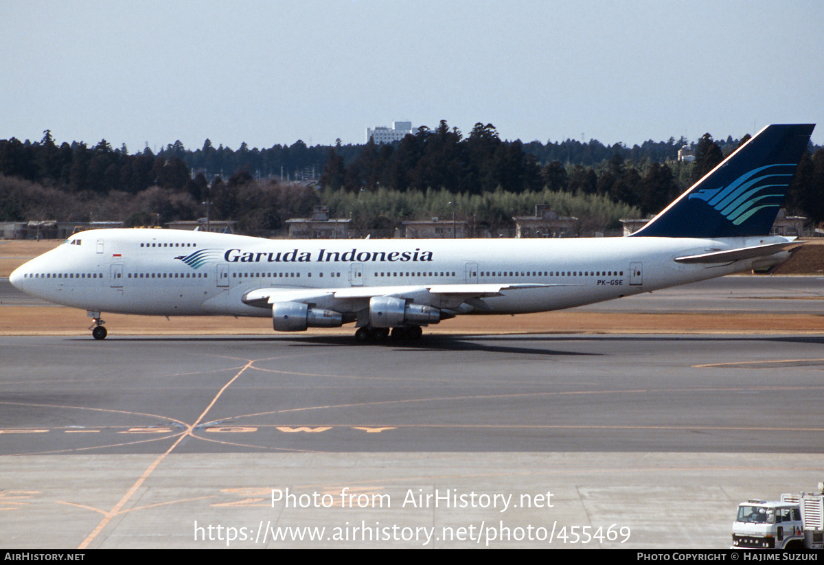 Aircraft Photo of PK-GSE | Boeing 747-2U3B | Garuda Indonesia | AirHistory.net #455469