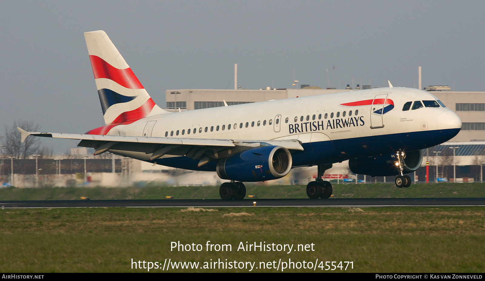 Aircraft Photo of G-EUPK | Airbus A319-131 | British Airways | AirHistory.net #455471