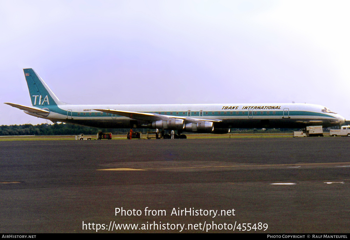 Aircraft Photo of N8961T | McDonnell Douglas DC-8-61CF | Trans International Airlines - TIA | AirHistory.net #455489
