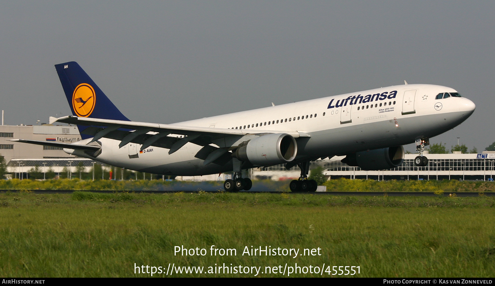 Aircraft Photo of D-AIAH | Airbus A300B4-603 | Lufthansa | AirHistory.net #455551