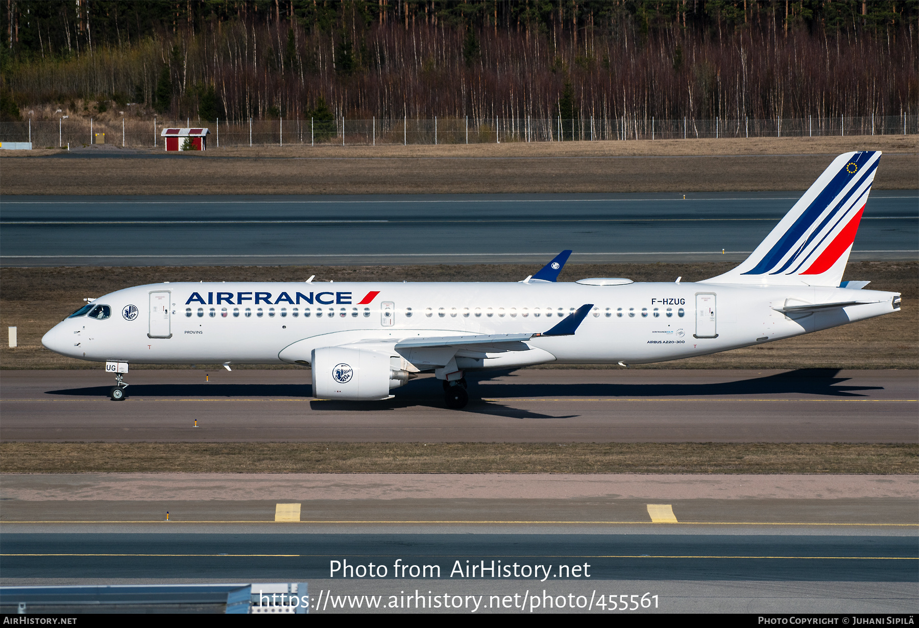 Aircraft Photo of F-HZUG | Airbus A220-371 (BD-500-1A11) | Air France | AirHistory.net #455561