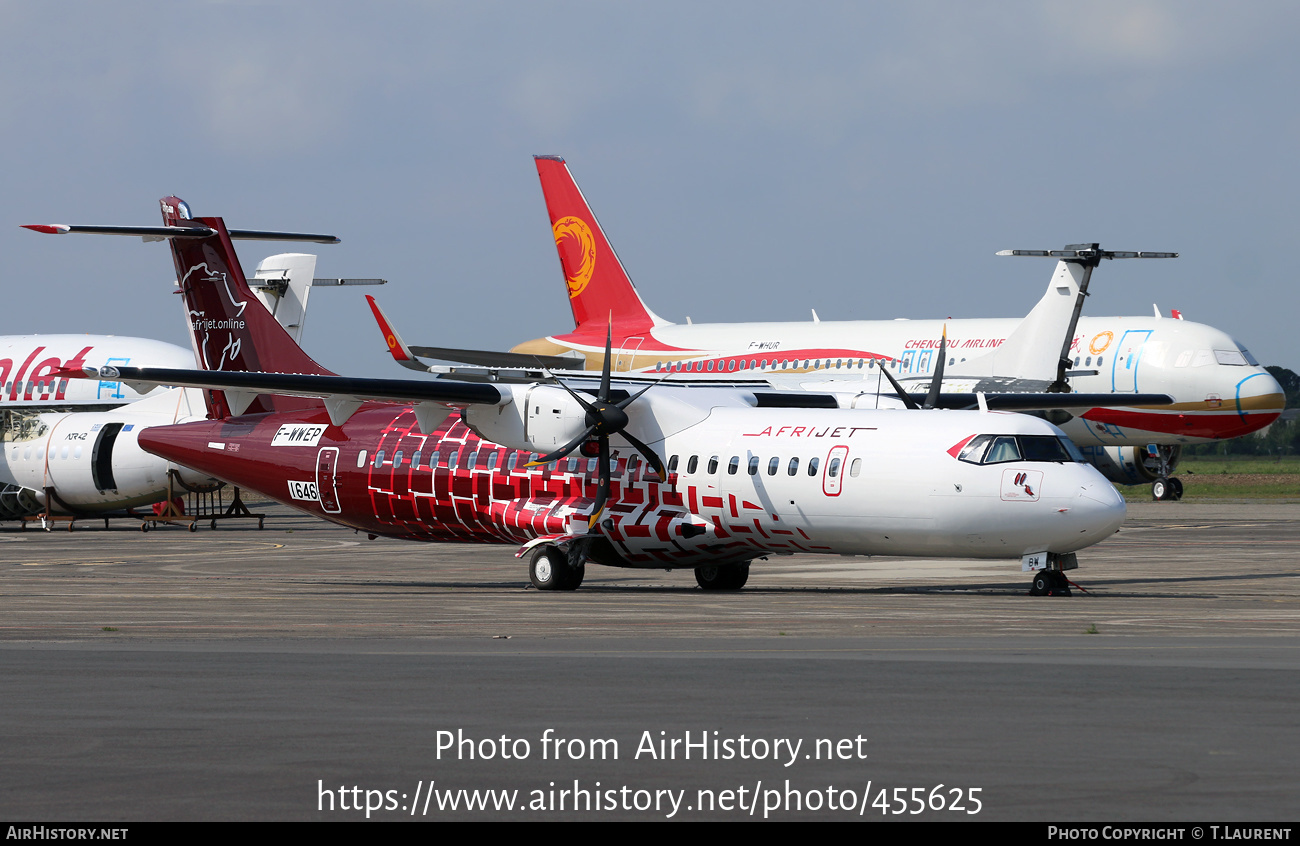 Aircraft Photo of F-WWEP | ATR ATR-72-600 (ATR-72-212A) | Afrijet Business Service | AirHistory.net #455625