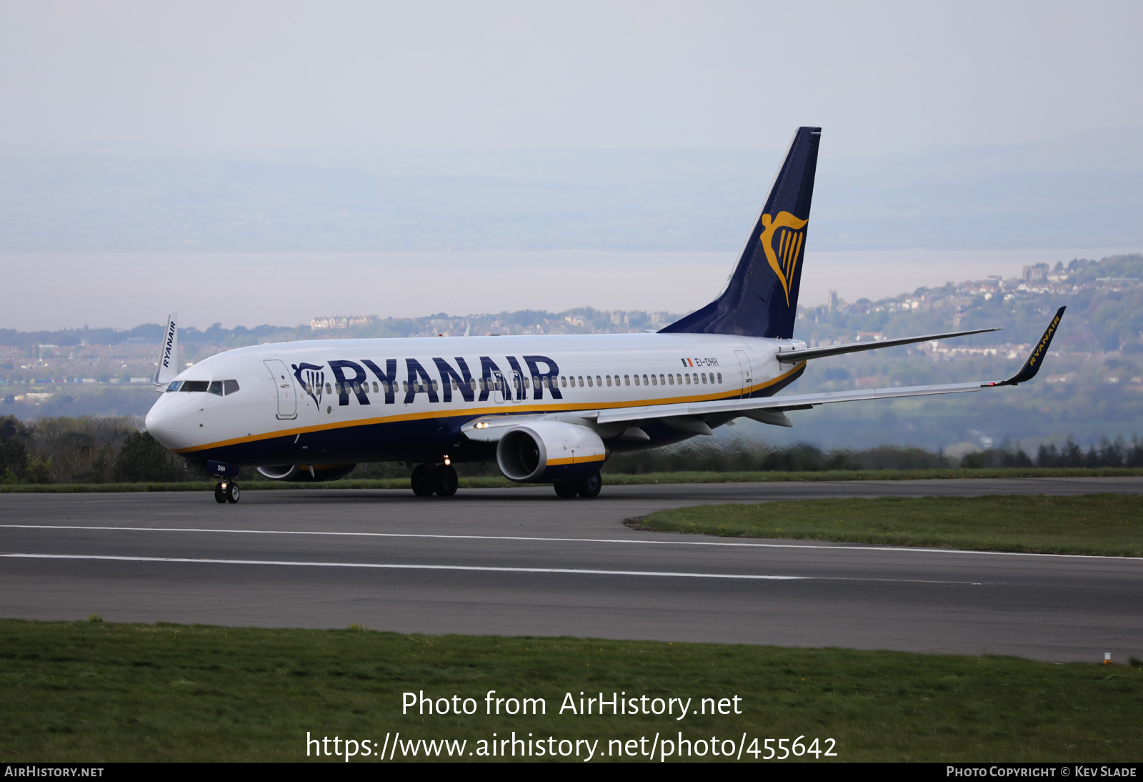 Aircraft Photo of EI-DHH | Boeing 737-8AS | Ryanair | AirHistory.net #455642