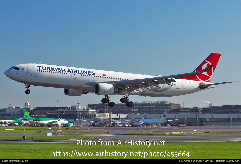 Aircraft Photo of TC-JOL | Airbus A330-303 | Turkish Airlines | AirHistory.net #455664