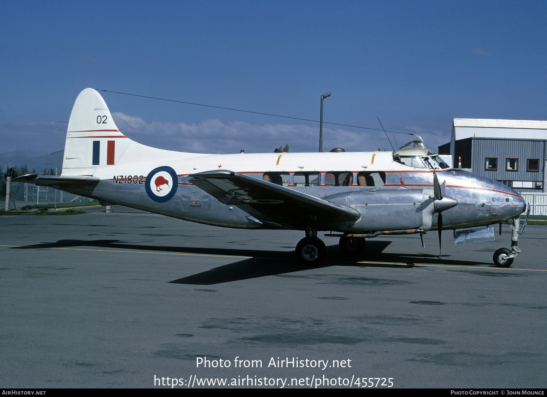 Aircraft Photo of NZ1802 | De Havilland D.H. 104 Devon C1 | New Zealand - Air Force | AirHistory.net #455725