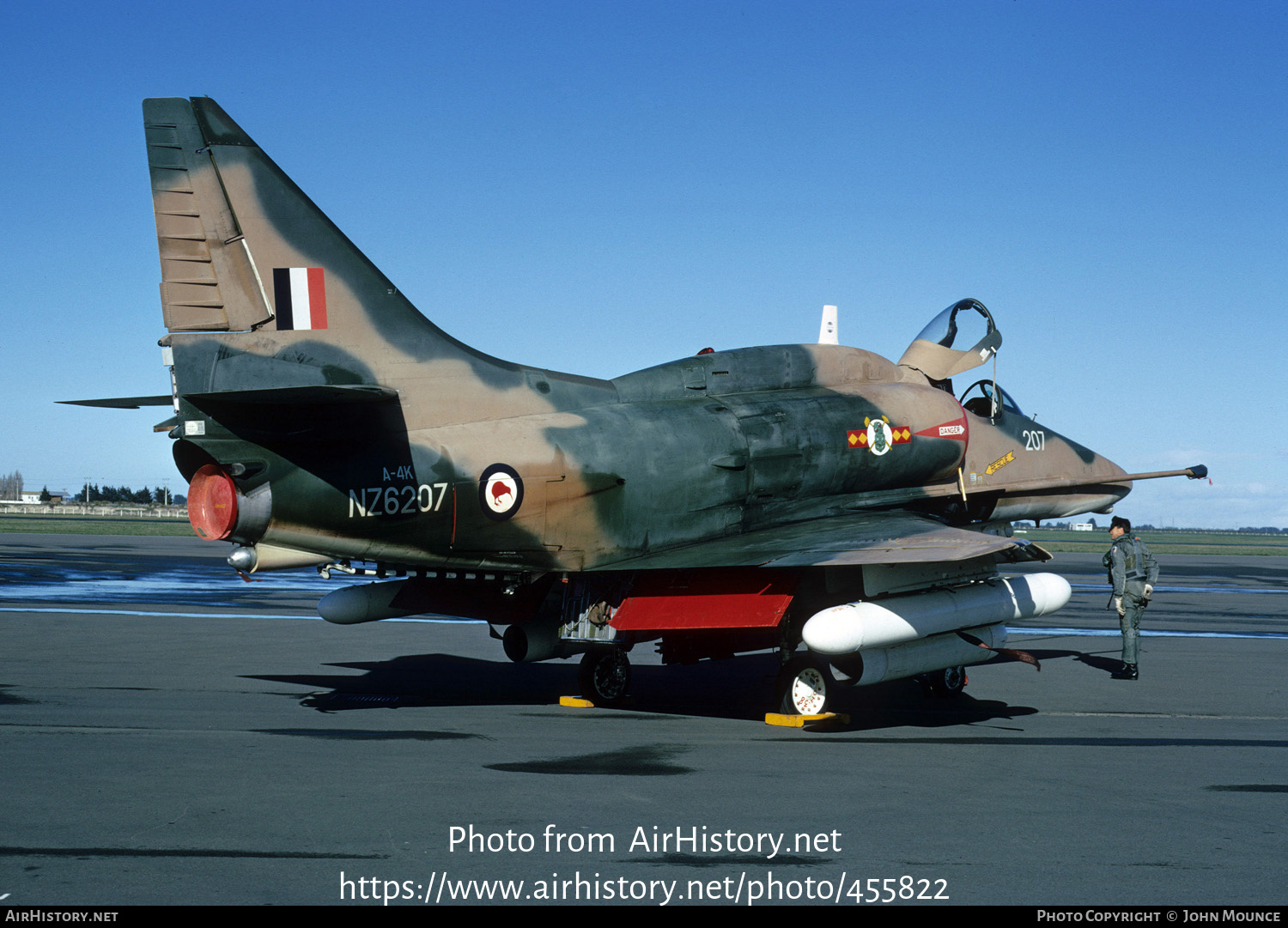 Aircraft Photo of NZ6207 | Douglas A-4K Skyhawk | New Zealand - Air Force | AirHistory.net #455822