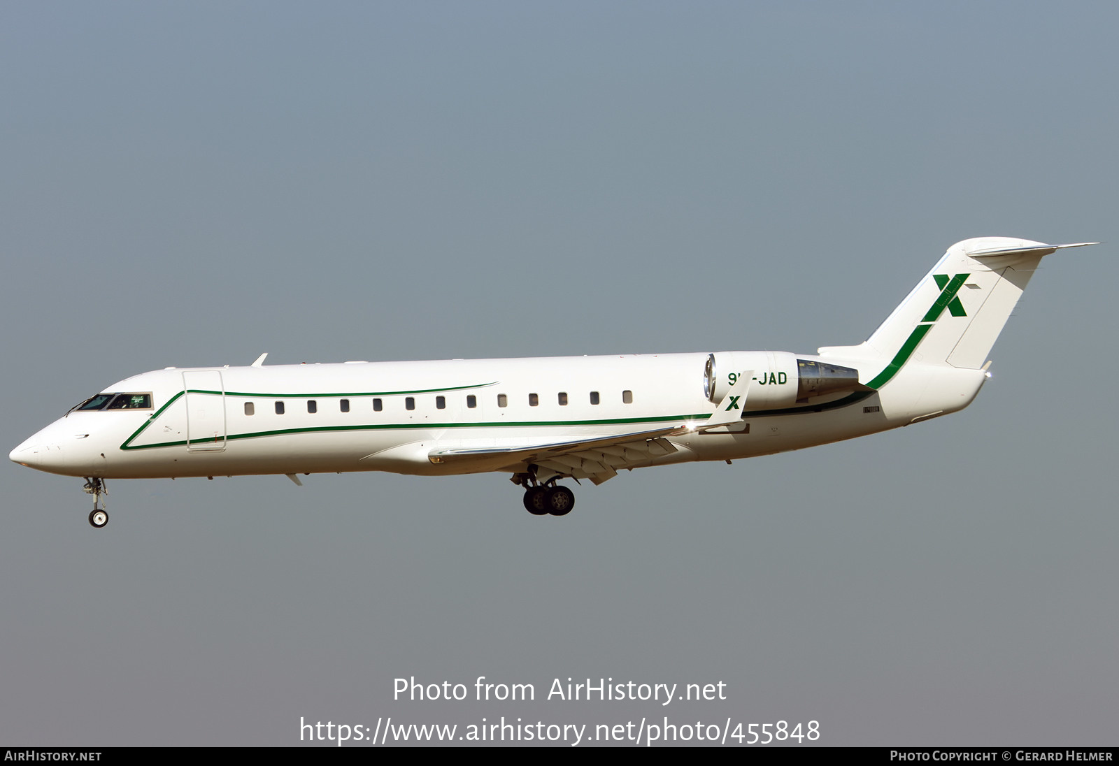 Aircraft Photo of 9H-JAD | Bombardier Challenger 850 (CRJ-200SE/CL-600-2B19) | AirX Charter | AirHistory.net #455848