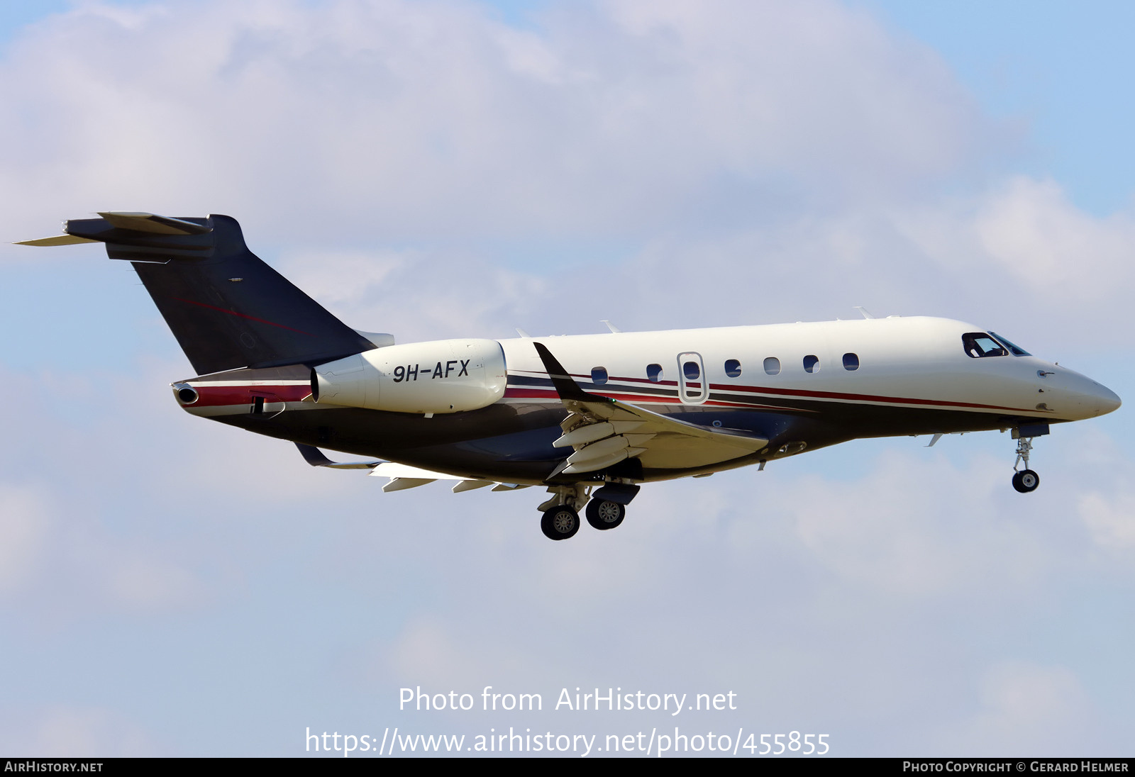 Aircraft Photo of 9H-AFX | Embraer EMB-550 Legacy 500 | AirHistory.net #455855