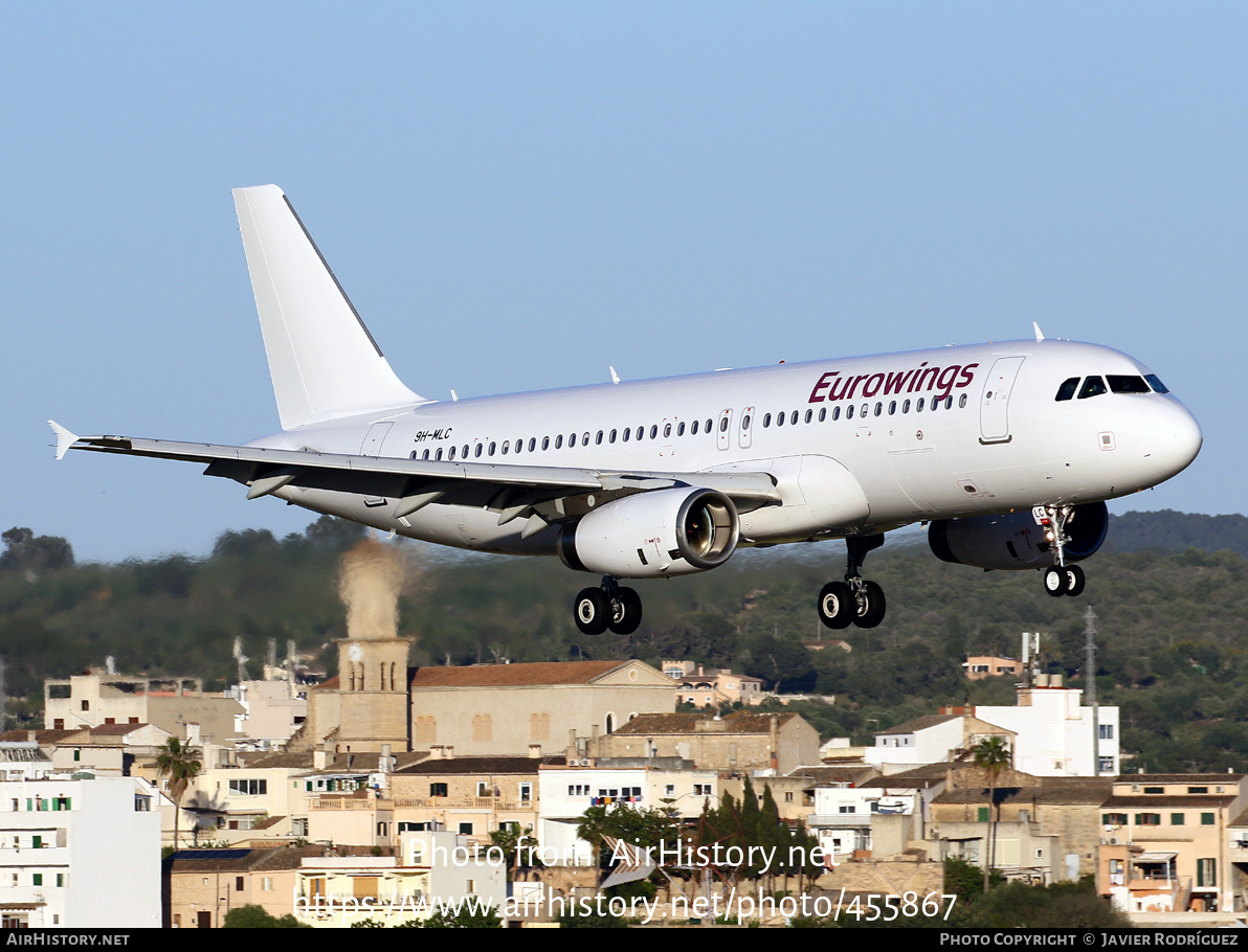 Aircraft Photo of 9H-MLC | Airbus A320-232 | Eurowings | AirHistory.net #455867