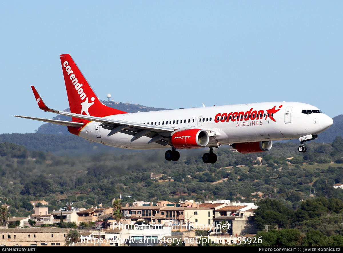 Aircraft Photo of 9H-TJA | Boeing 737-8F2 | Corendon Airlines | AirHistory.net #455926