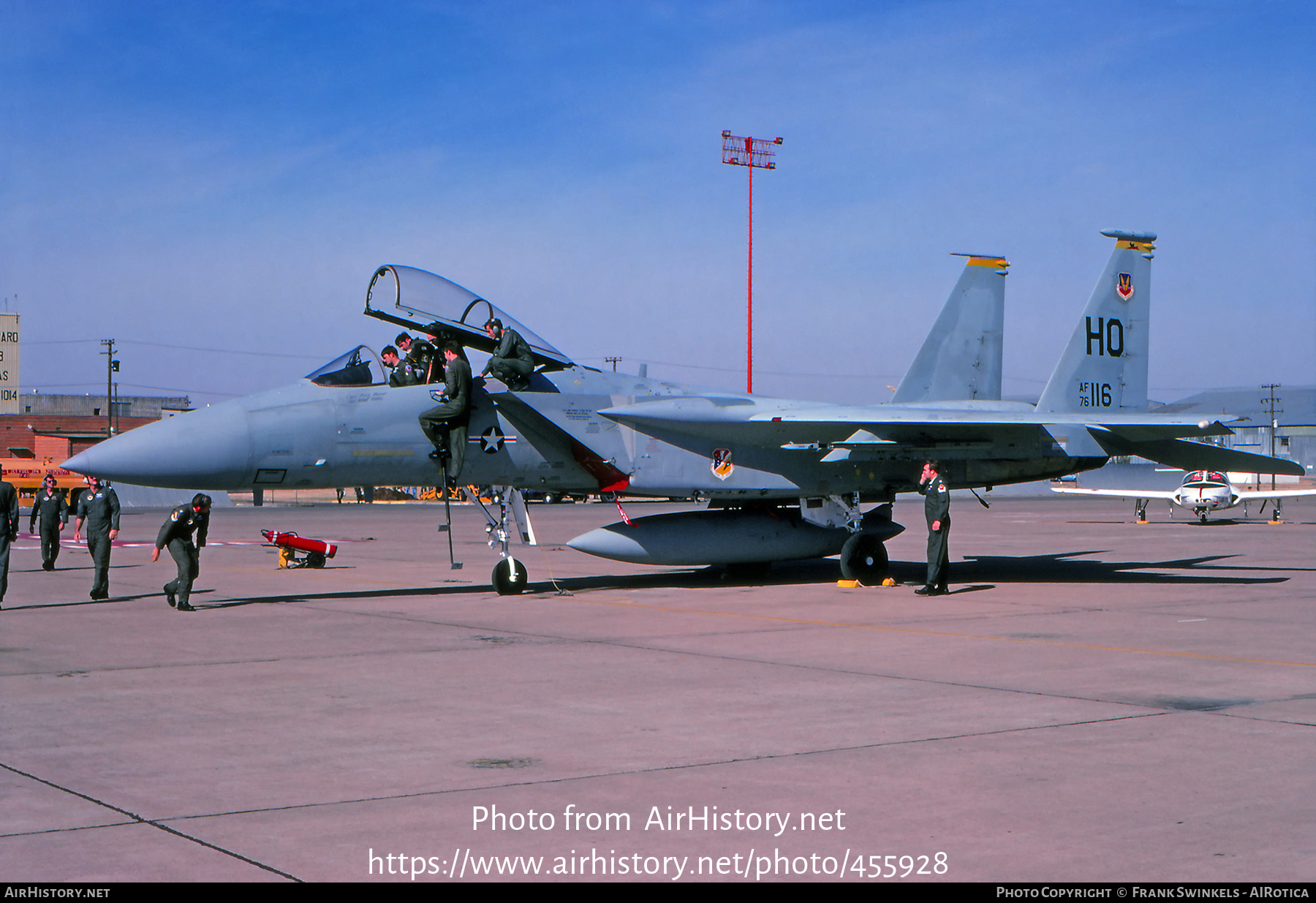 Aircraft Photo of 76-0116 / AF76-116 | McDonnell Douglas F-15A Eagle | USA - Air Force | AirHistory.net #455928