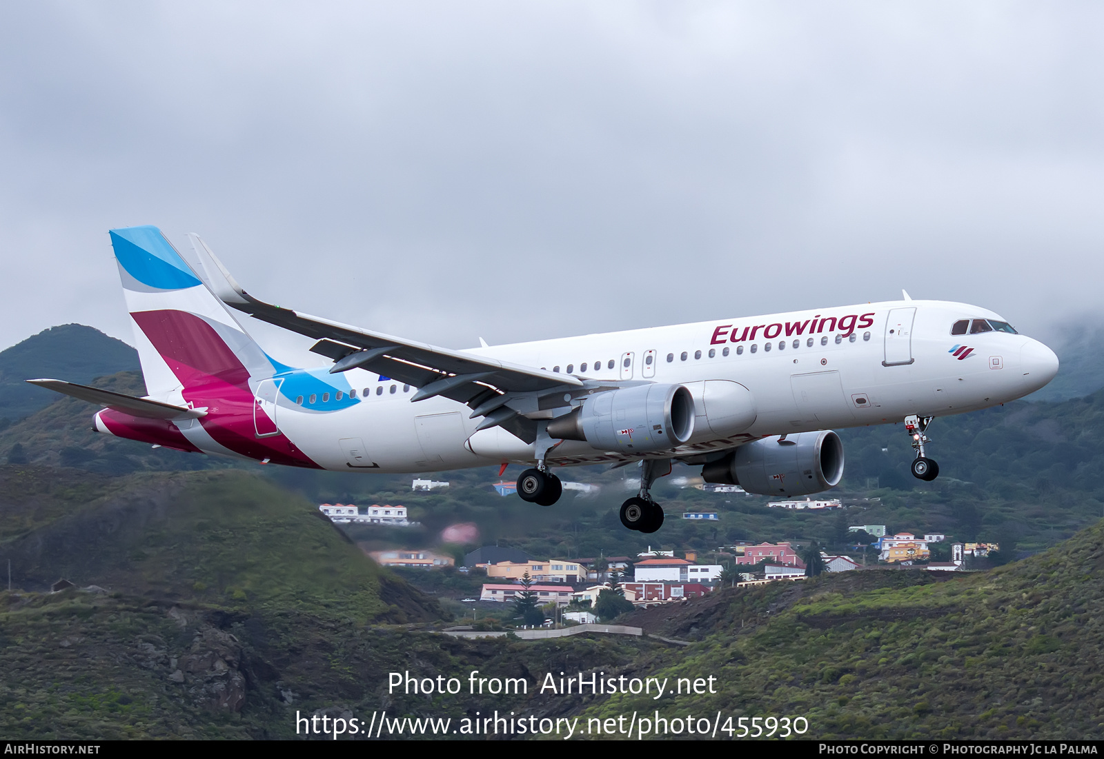 Aircraft Photo of D-AEWS | Airbus A320-214 | Eurowings | AirHistory.net #455930