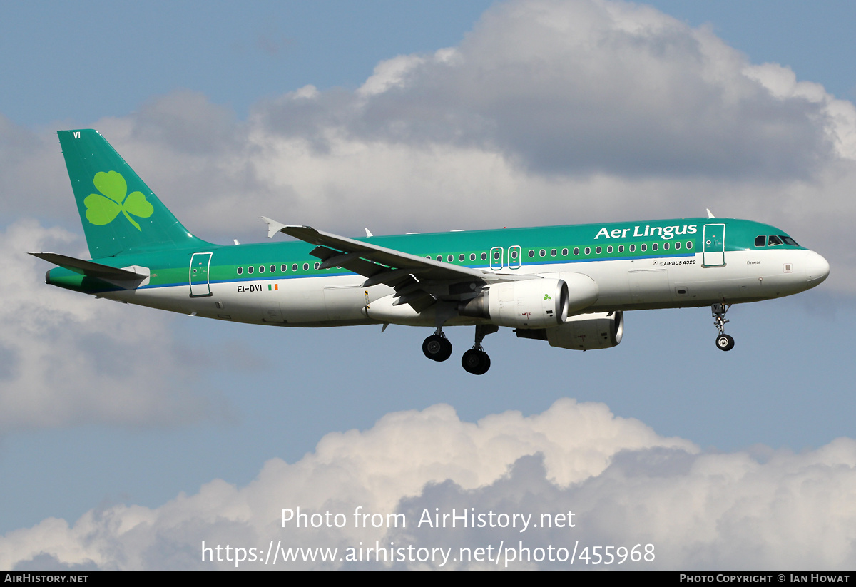 Aircraft Photo of EI-DVI | Airbus A320-214 | Aer Lingus | AirHistory.net #455968