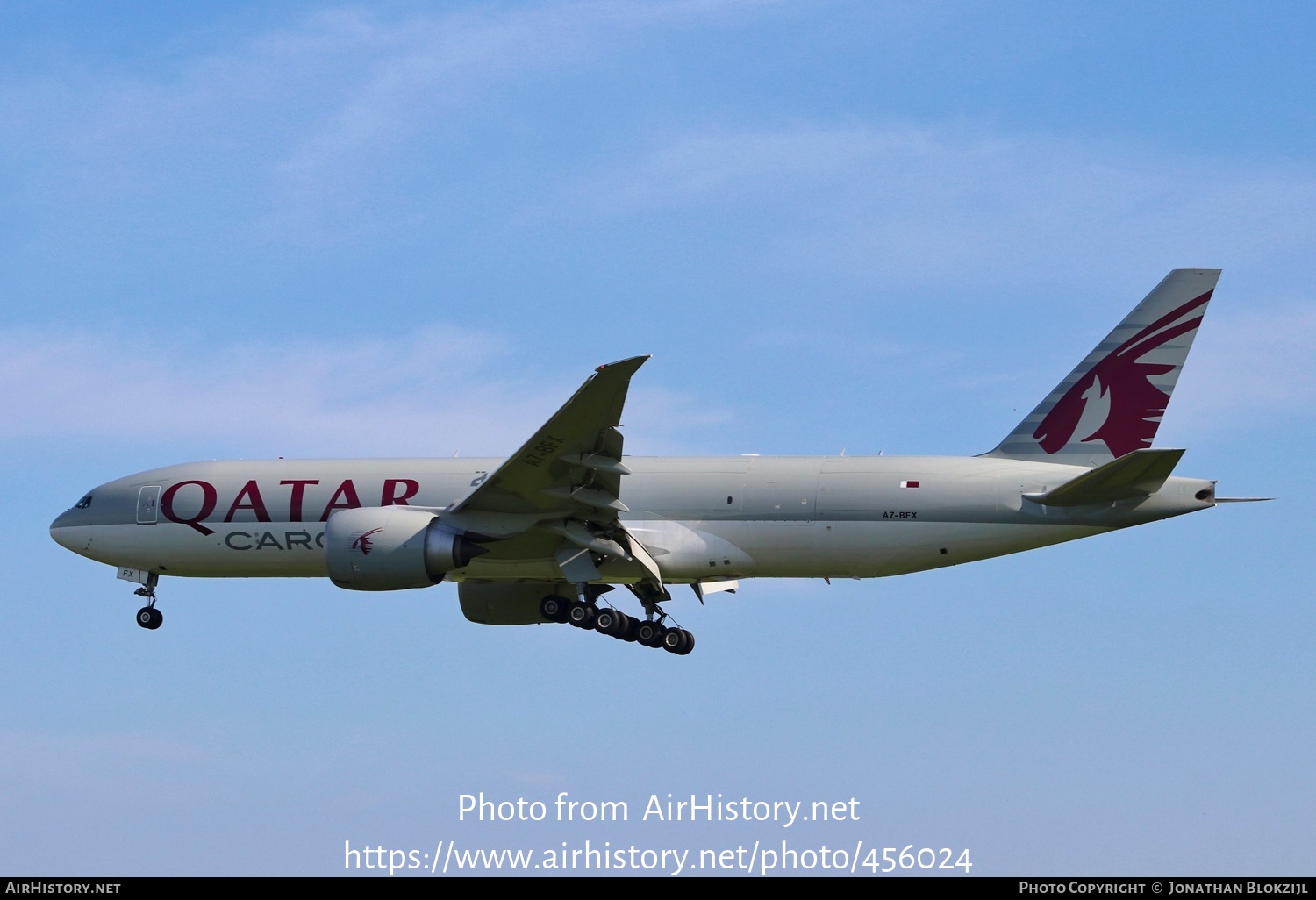 Aircraft Photo of A7-BFX | Boeing 777-F | Qatar Airways Cargo | AirHistory.net #456024