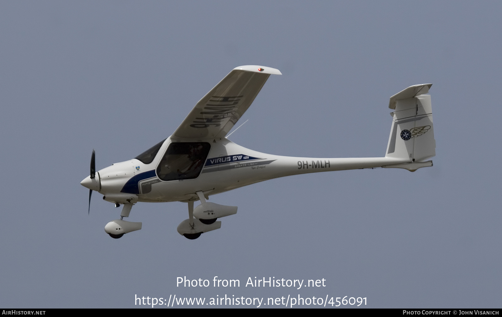 Aircraft Photo of 9H-MLH | Pipistrel Virus SW 121 | European Pilot Academy | AirHistory.net #456091