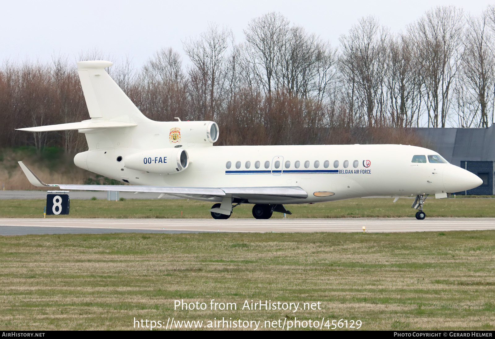 Aircraft Photo of OO-FAE | Dassault Falcon 7X | Belgium - Air Force | AirHistory.net #456129