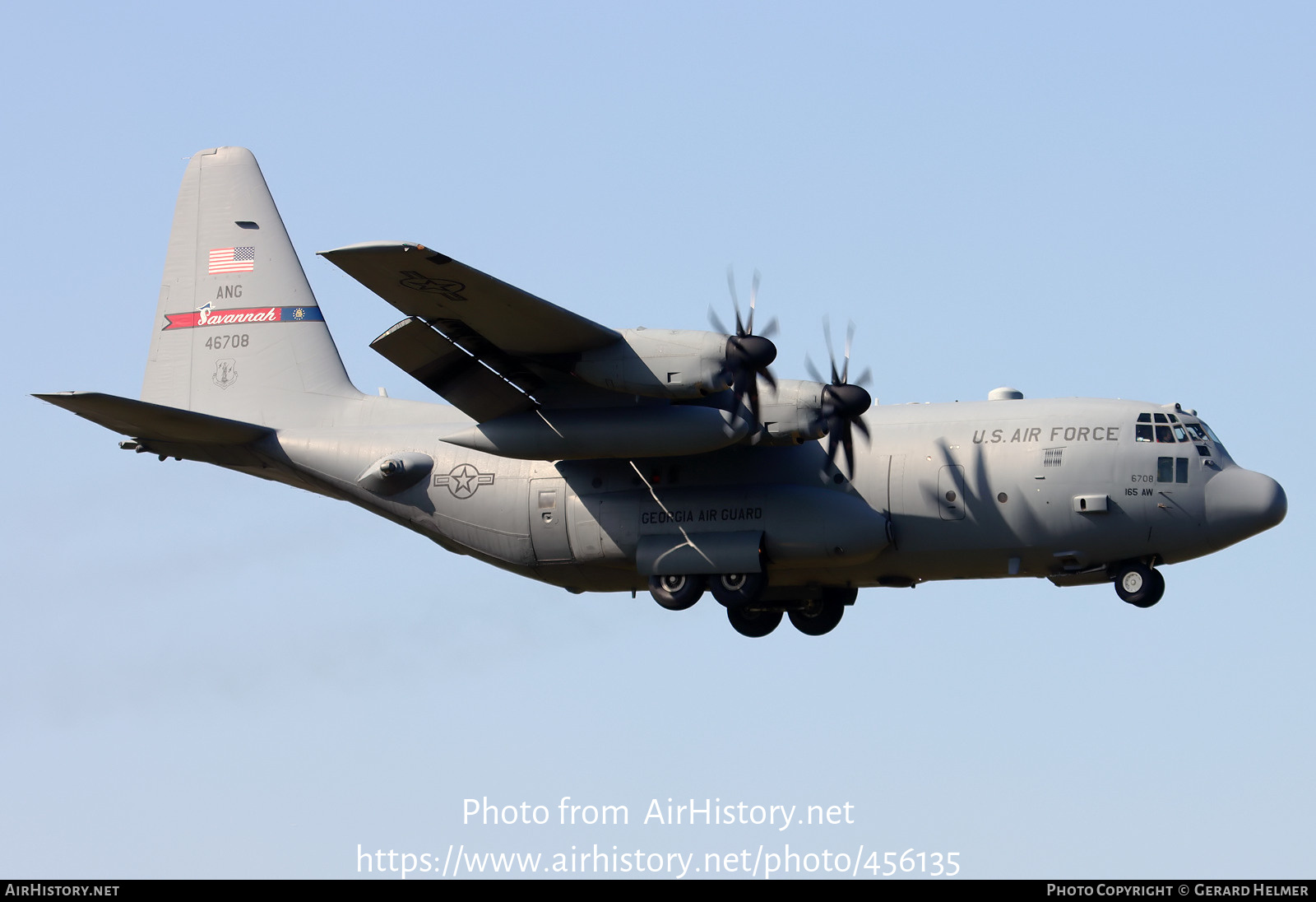 Aircraft Photo of 94-6708 / 46708 | Lockheed Martin C-130H Hercules | USA - Air Force | AirHistory.net #456135