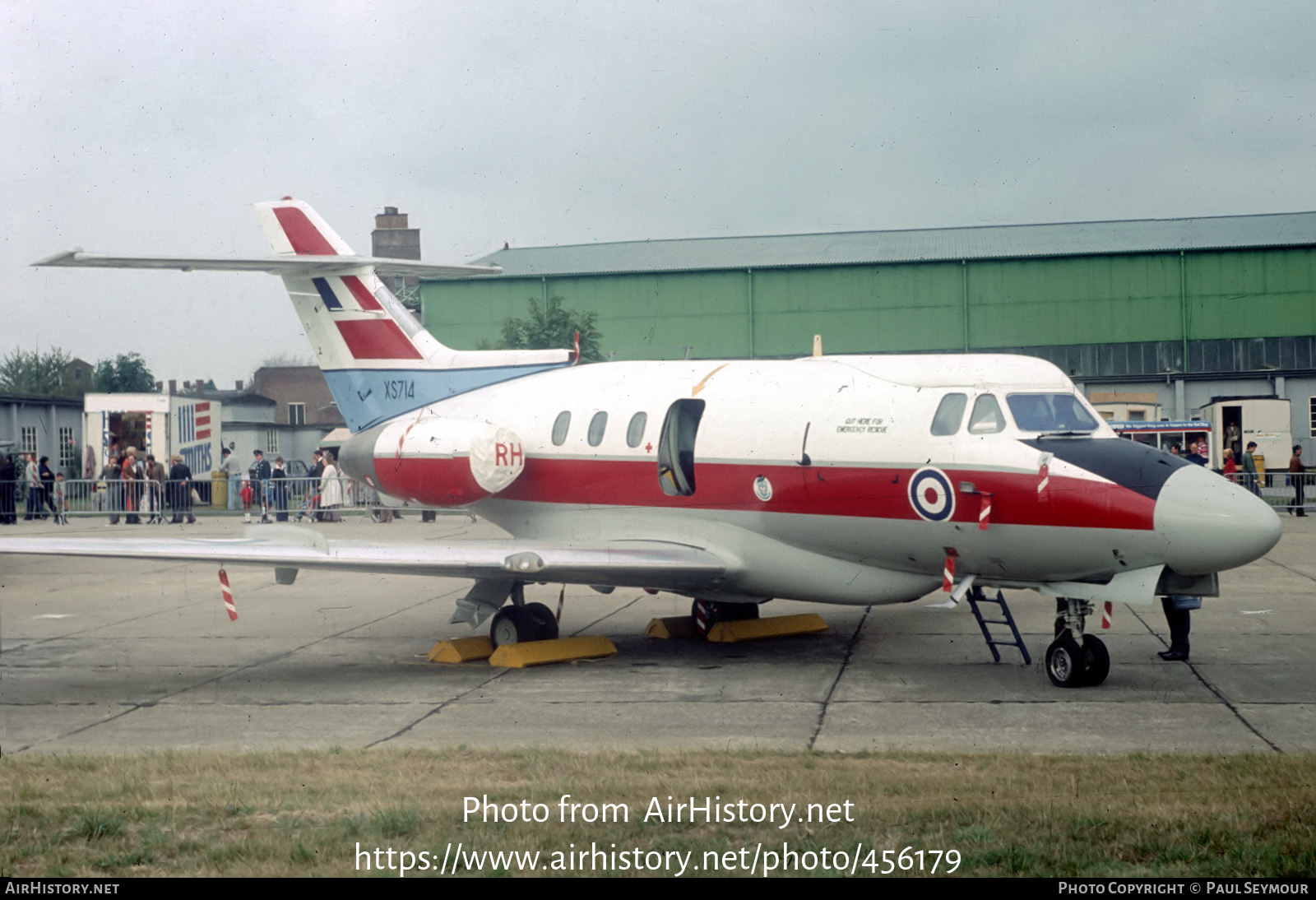 Aircraft Photo of XS714 | Hawker Siddeley HS-125-2 Dominie T1 | UK - Air Force | AirHistory.net #456179