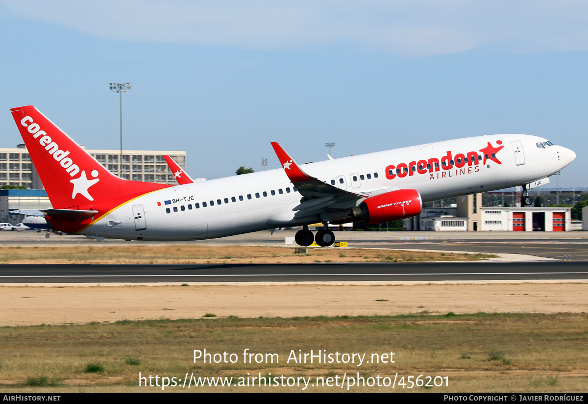 Aircraft Photo of 9H-TJC | Boeing 737-86N | Corendon Airlines | AirHistory.net #456201