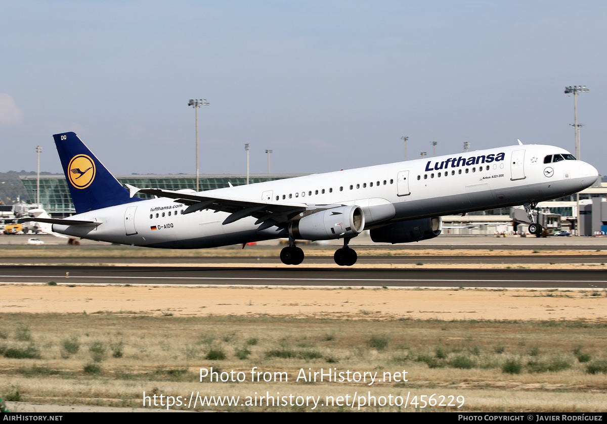 Aircraft Photo of D-AIDQ | Airbus A321-231 | Lufthansa | AirHistory.net #456229