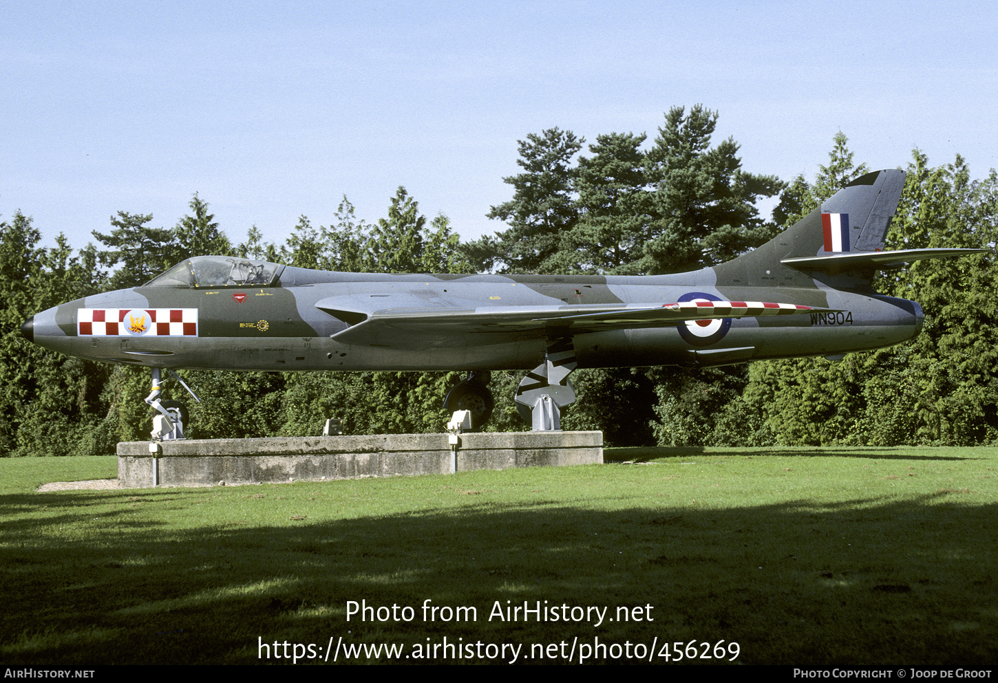 Aircraft Photo of WN904 | Hawker Hunter F2 | UK - Air Force | AirHistory.net #456269