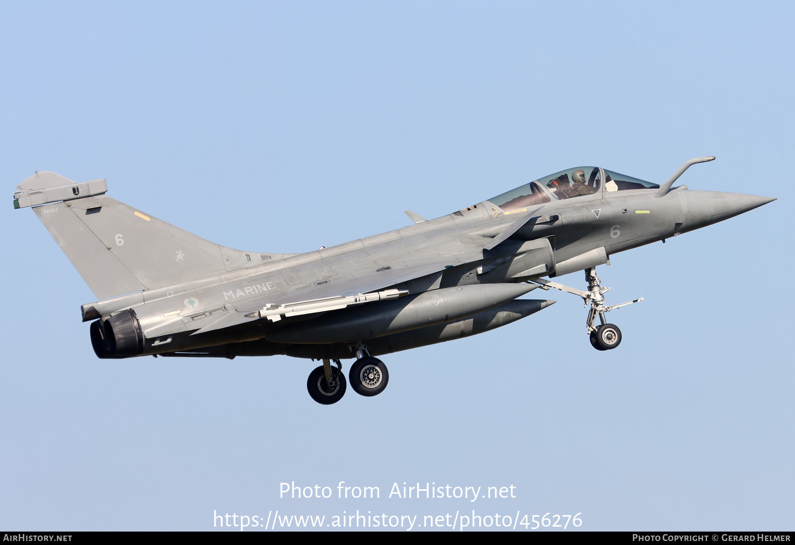 Aircraft Photo of 6 | Dassault Rafale M | France - Navy | AirHistory.net #456276