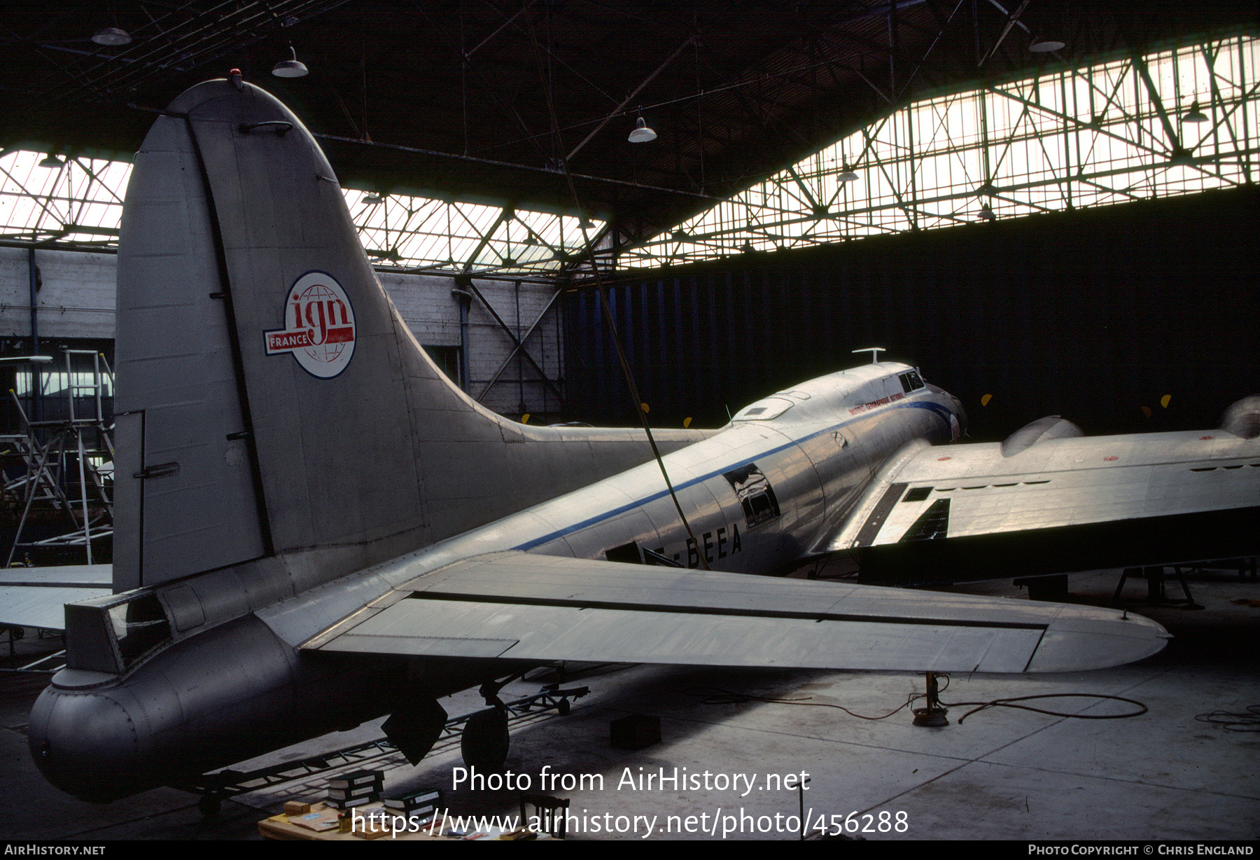 Aircraft Photo of F-BEEA | Boeing B-17G Flying Fortress | IGN - Institut Géographique National | AirHistory.net #456288