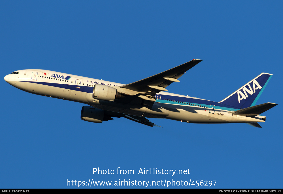 Aircraft Photo of JA8197 | Boeing 777-281 | All Nippon Airways - ANA | AirHistory.net #456297