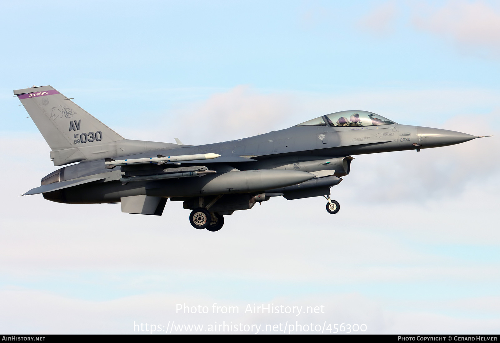 Aircraft Photo of 89-2030 / AF89-030 | General Dynamics F-16CM Fighting ...